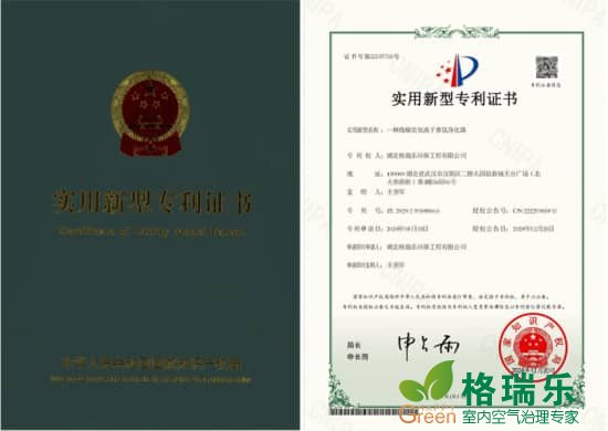 格瑞乐环保微频负氧离子香氛净化器实用新型专利